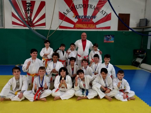 judo-frascati-alcuni-dei-partecipanti-a-monterotondo